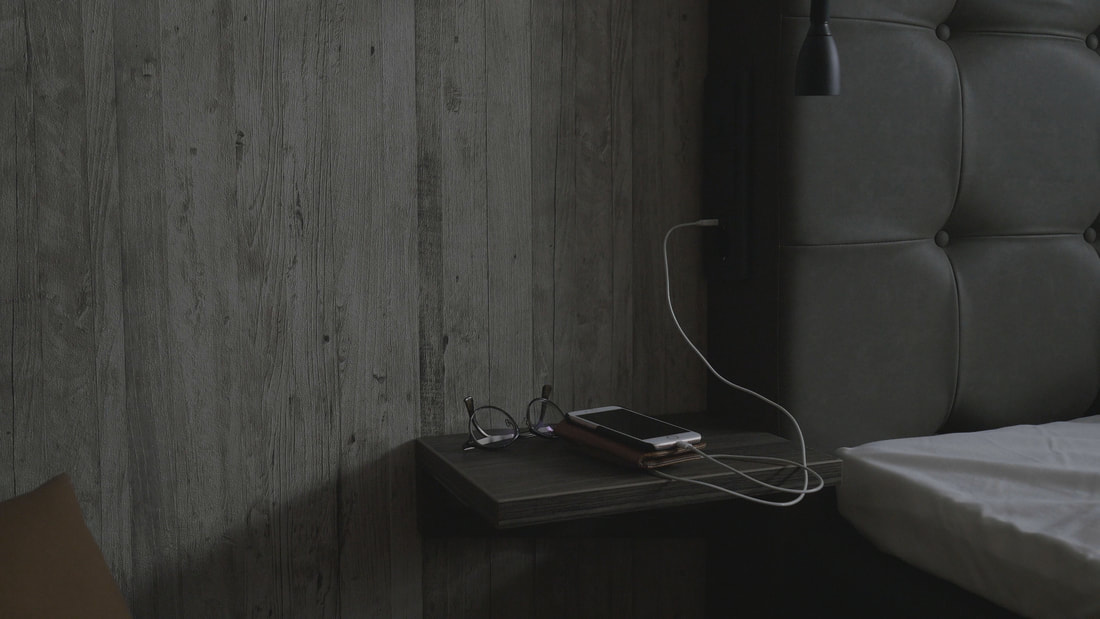 Hotel interior in product film for PMI